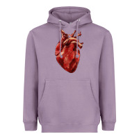 Lavender Anatomical heart Heavyweight Hoodie - RanaPortraitStore