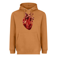 Meerkat Anatomical heart Heavyweight Hoodie - RanaPortraitStore