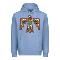 Colony Blue thunderbird Premium Hoodie - JahusDesignShop