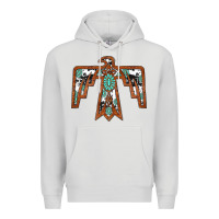 Dove Grey thunderbird Premium Hoodie - JahusDesignShop