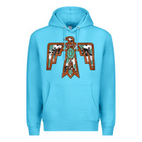 Ocean Blue thunderbird Premium Hoodie - JahusDesignShop
