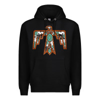 Black thunderbird Premium Hoodie - JahusDesignShop