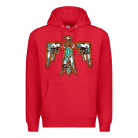 Red thunderbird Premium Hoodie - JahusDesignShop