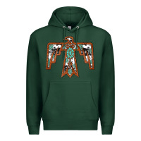 Sports Green thunderbird Premium Hoodie - JahusDesignShop