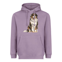 Lavender Australian shepherd Heavyweight Hoodie - RanaPortraitStore
