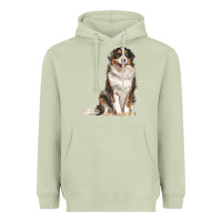 Matcha Australian shepherd Heavyweight Hoodie - RanaPortraitStore
