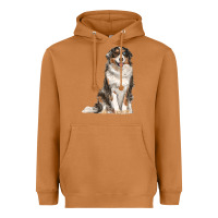 Meerkat Australian shepherd Heavyweight Hoodie - RanaPortraitStore