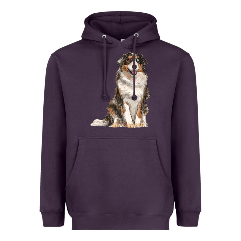 Australian Shepherd Heavyweight Hoodie by RanaPortraitStore | Teevron