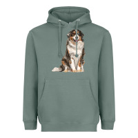Sage Australian shepherd Heavyweight Hoodie - RanaPortraitStore