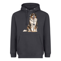 Smoke Australian shepherd Heavyweight Hoodie - RanaPortraitStore
