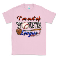 Bubblegum Pink i' m out of your league Classic Tee - BundleAndBundleShop