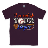 Plum i' m out of your league Classic Tee - BundleAndBundleShop
