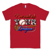 Red i' m out of your league Classic Tee - BundleAndBundleShop