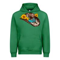 Emerald cowboy hat Urban Hoodie - AdoDesignShop