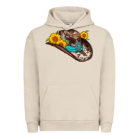 Pigment French Oak cowboy hat Urban Hoodie - AdoDesignShop
