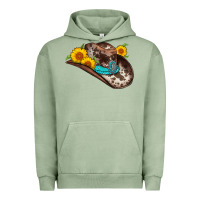 Pigment Oil Green cowboy hat Urban Hoodie - AdoDesignShop