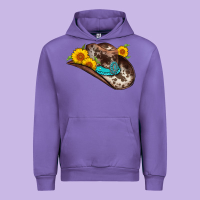 Cowboy Hat Urban Hoodie Designed By Adodesignshop