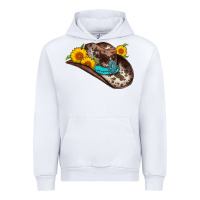 White cowboy hat Urban Hoodie - AdoDesignShop