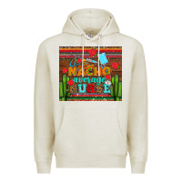 Oatmeal Heather nacho average nurse with roses Premium Hoodie - AdoDesignShop
