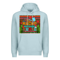 Blue Mist nacho average nurse with roses Premium Hoodie - AdoDesignShop
