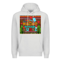 Dove Grey nacho average nurse with roses Premium Hoodie - AdoDesignShop