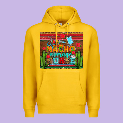 Nacho Average Nurse With Roses Premium Hoodie Designed By Adodesignshop