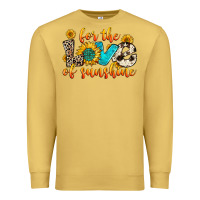 Antique Gold for the love of sunshine Premium Sweatshirt - Zillion Design Studio