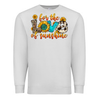 Dove Grey for the love of sunshine Premium Sweatshirt - Zillion Design Studio