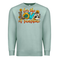 Seafoam for the love of sunshine Premium Sweatshirt - Zillion Design Studio