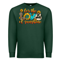 Sports Green for the love of sunshine Premium Sweatshirt - Zillion Design Studio