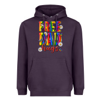 Plum free dad hugs Heavyweight Hoodie - texasbilliewilder