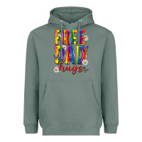Sage free dad hugs Heavyweight Hoodie - texasbilliewilder