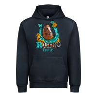 Navy horseshoe rodeo time Urban Hoodie - Artiststas