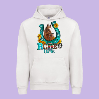 Horseshoe Rodeo Time Urban Hoodie Designed By Artiststas