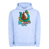Pigment Grape Ice horseshoe rodeo time Urban Hoodie - Artiststas