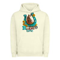 Pigment Pistachio horseshoe rodeo time Urban Hoodie - Artiststas