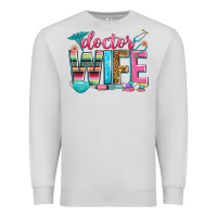 Dove Grey doctor wife Premium Sweatshirt - Zillion Design Studio