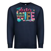 Navy doctor wife Premium Sweatshirt - Zillion Design Studio