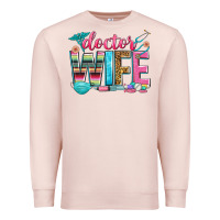 Pale Pink doctor wife Premium Sweatshirt - Zillion Design Studio
