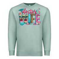Seafoam doctor wife Premium Sweatshirt - Zillion Design Studio