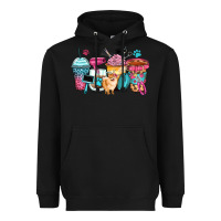 Black pet groomer coffee cups Heavyweight Hoodie - Zillion Design Studio