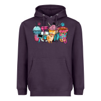 Plum pet groomer coffee cups Heavyweight Hoodie - Zillion Design Studio