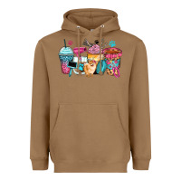 Toasted Coconut pet groomer coffee cups Heavyweight Hoodie - Zillion Design Studio