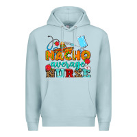 Blue Mist nacho average nurse Premium Hoodie - AdoDesignShop