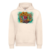 Sandshell cowboy boots sunflower Urban Hoodie - AdoDesignShop