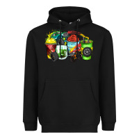 Black monster truck coffee cups Heavyweight Hoodie - Zillion Design Studio