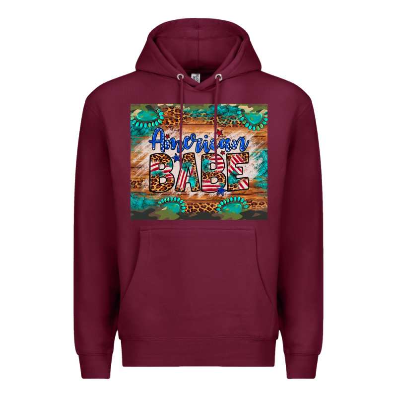 American Babe Premium Hoodie by Artiststas | Teevron
