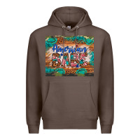 Coffee american babe Premium Hoodie - Artiststas