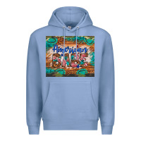 Colony Blue american babe Premium Hoodie - Artiststas