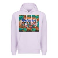 Lilac american babe Premium Hoodie - Artiststas